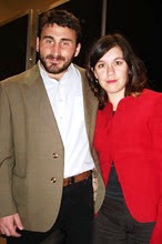 Juan Manuel Tasada y su esposa