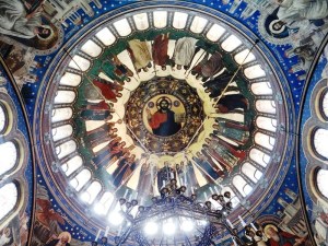 Vista interior de la cúpula de la Catedral Ortodoxa