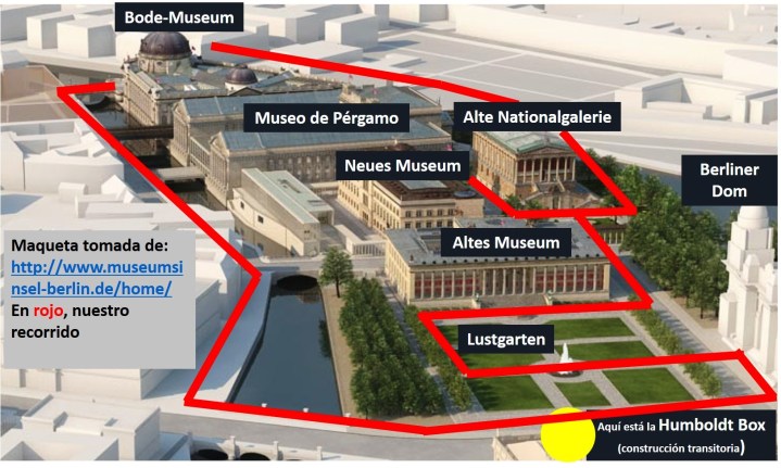 Maqueta de la Isla de los Museos 03