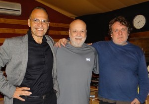 Pablo con Samy Mielgo y Marcelo Mollo