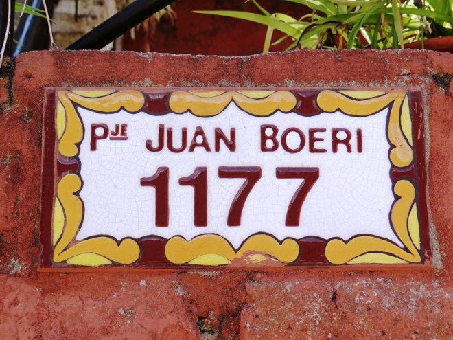 Calle Juan A. Boeri 01