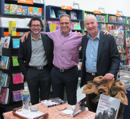 Pablo con Ruperto Long y José Molina