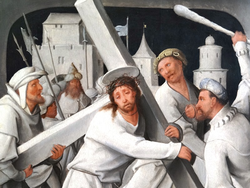 Jesús cargando la cruz 03