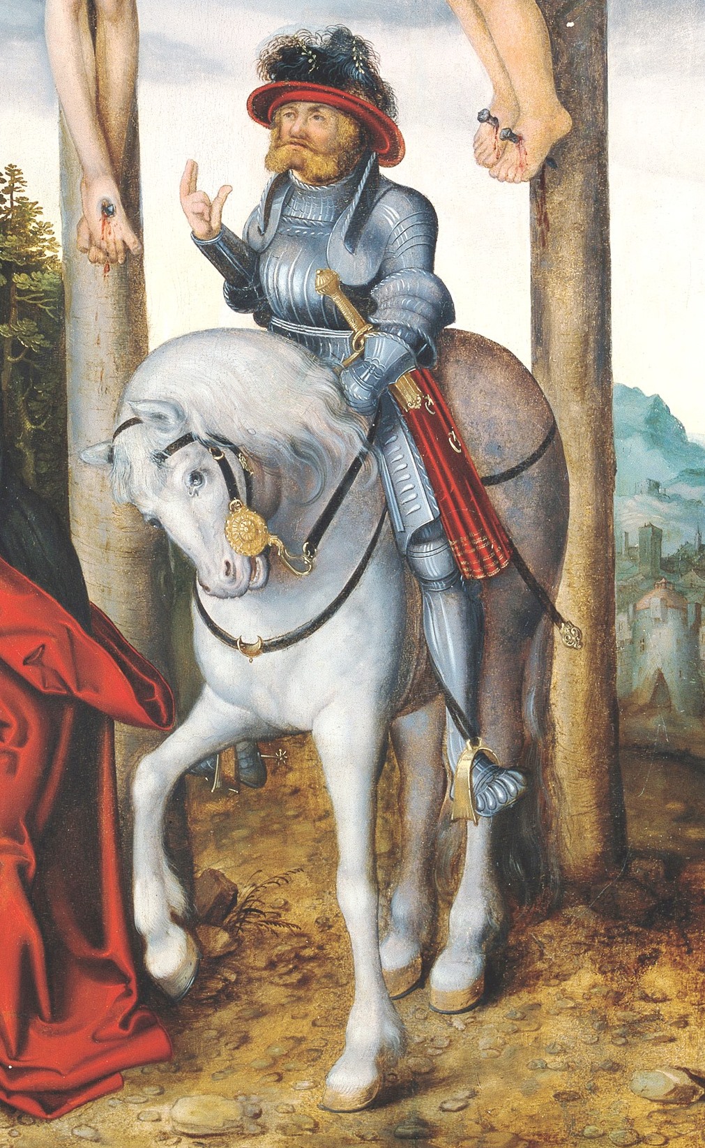 La crucifixión de Cristo (Lucas Cranach) 05